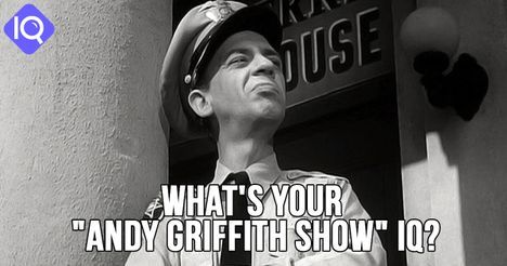 You are 41% familiar with America's favorite small town! You are the Sheriff’s Deputy!